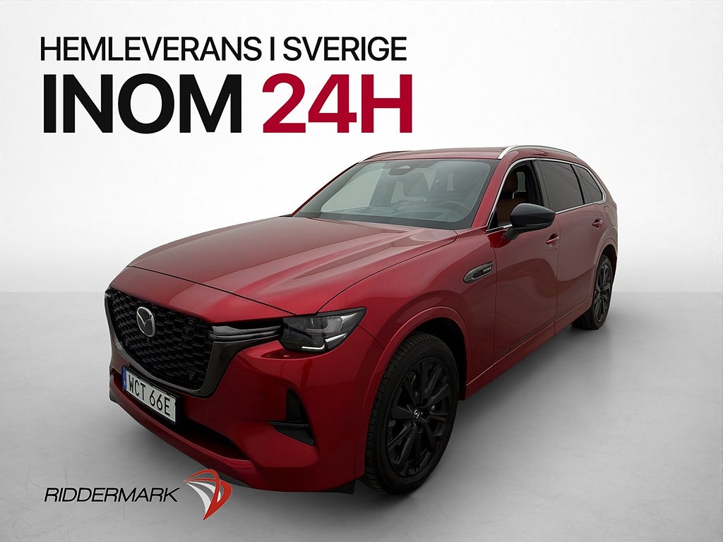 Mazda CX-80 Homura PHEV 327hk AWD  6-Sits BOSE HUD 360º