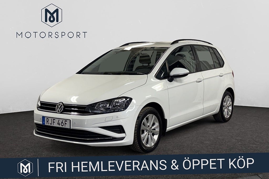 Volkswagen Golf Sportsvan 1.0 TSI Få ägare Drag P-sensorer Adaptiv Fh 