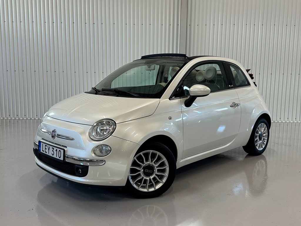 Fiat 500C 1.2 8V Lounge |Kamrem bytt |Nyservad |3.95% |69HK