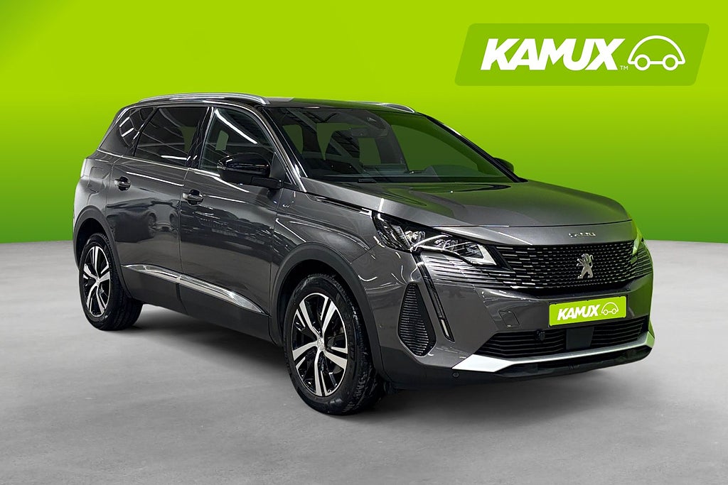 Peugeot 5008 1.2 PureTech 130 EAT 131hk 7-sits M/K Värm Kamera Cockpit