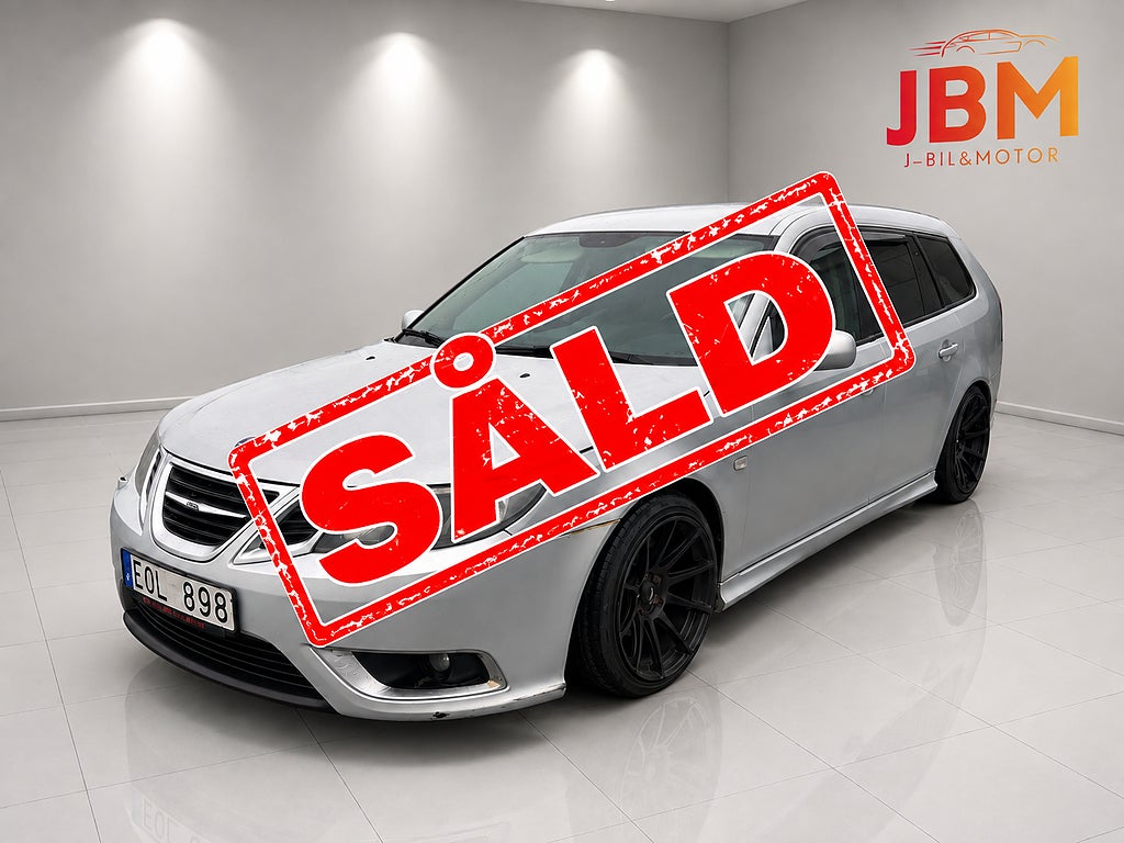 Saab 9-3 SportCombi 1.9 TTiD Aero Euro 5 (Såld)