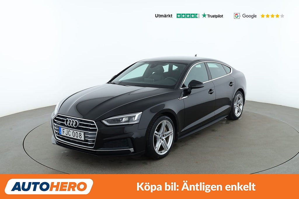 Audi A5 2.0 TFSI Quattro S Line / B&0, Dragkrok