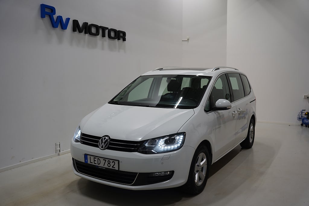 Volkswagen Sharan 2.0 TDI 4Motion150hk Base 7-sits Pano D-värm Drag B-kam
