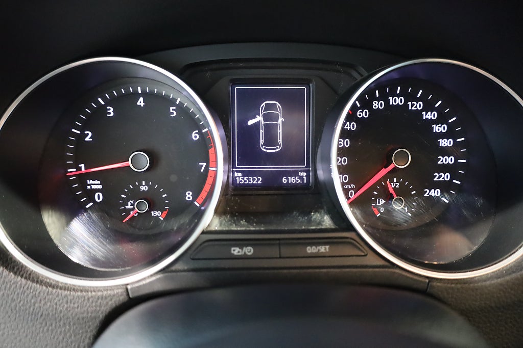 Volkswagen Polo 5-dörrar 1.2 TSI M-Värme Blåtand Nyservad 2017