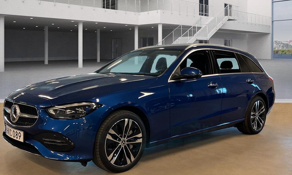 Mercedes-Benz C 300 e Premium pkt Drag Elstolar Värmare Kombi - bild 12