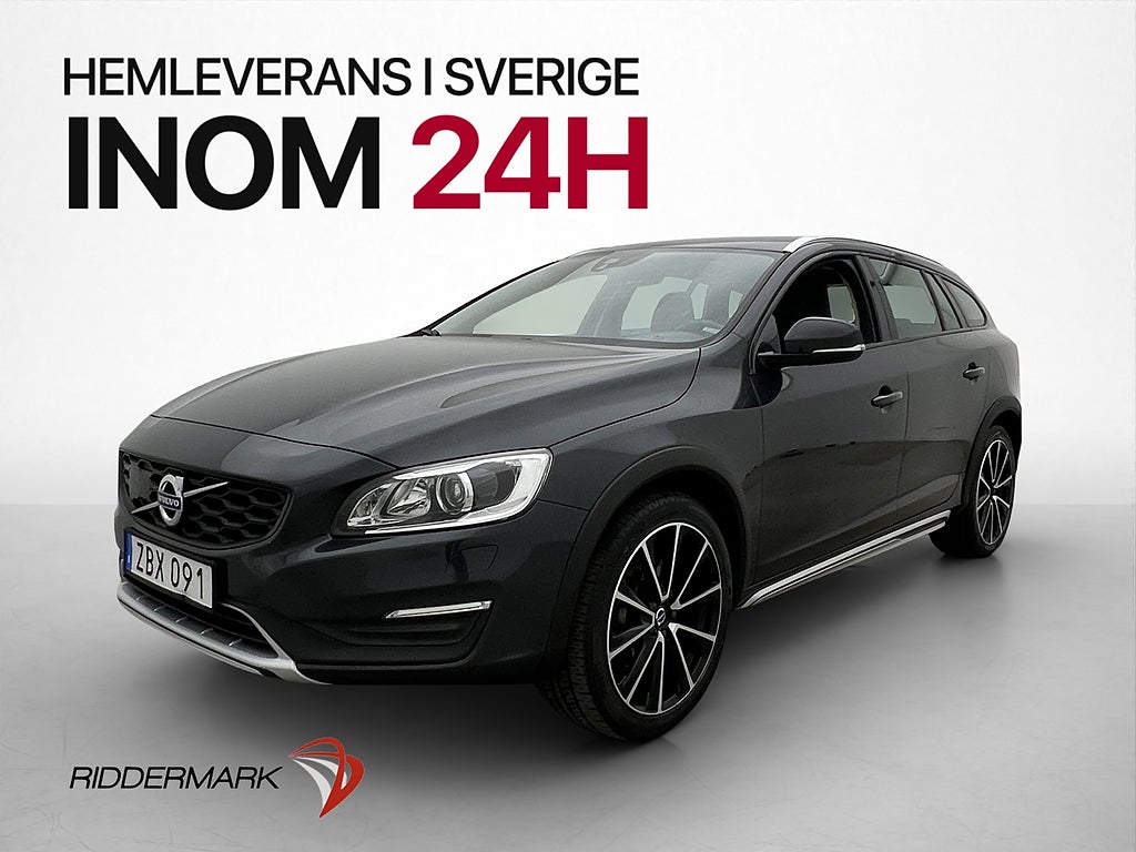 Volvo V60 Cross Country D4 AWD Classic Pro VOC D-Värm Skinn