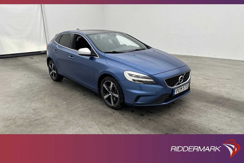 Volvo V40 T2 R-Design VOC Värmare Pano Kamera Navi Keyless