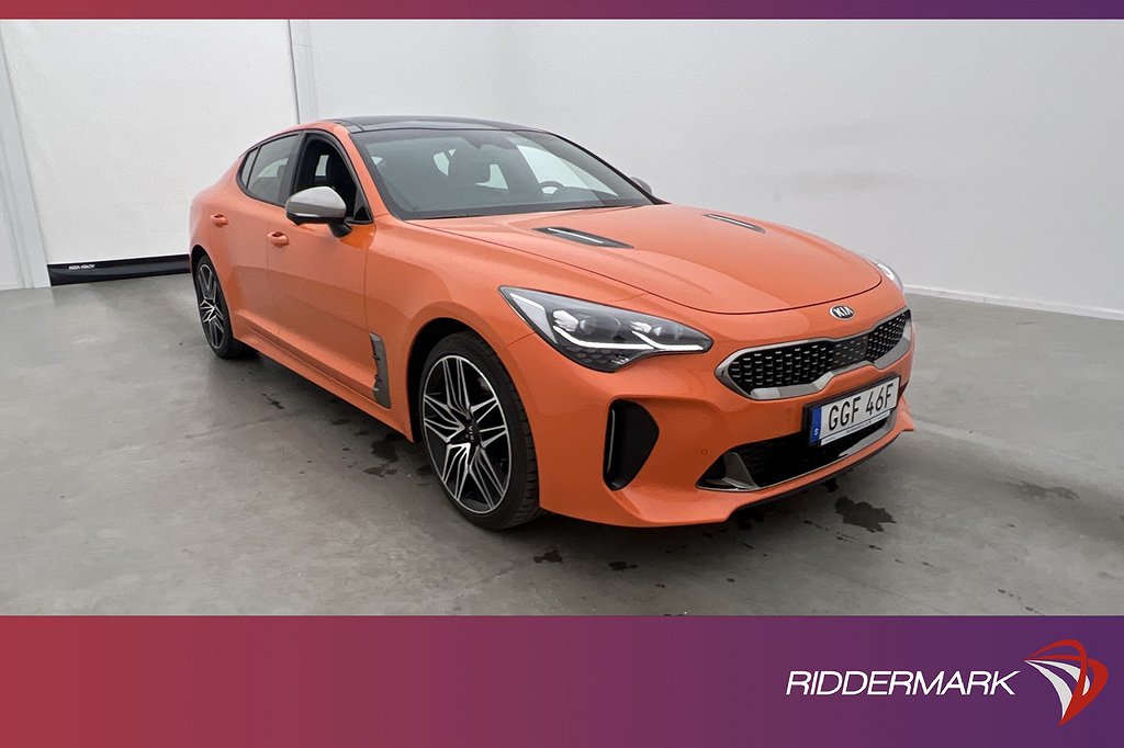 Kia Stinger GT V6 AWD 366hk Pano H/K HUD 360° Navi CarPlay