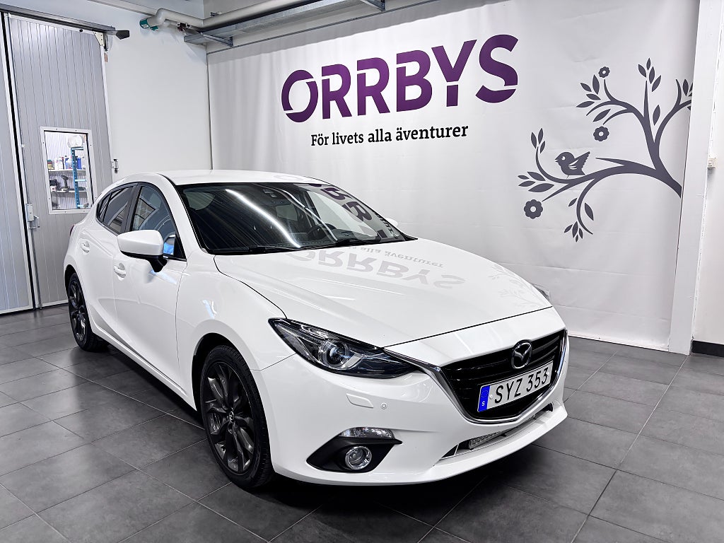 Mazda 3 Sport 2.0 SKYACTIV-G Optimum 165Hk Skinn Bose Nav Mvärm