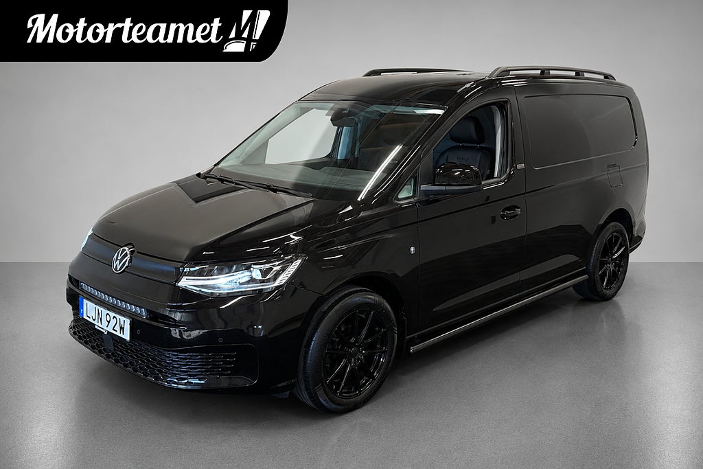 Volkswagen Caddy Cargo Maxi 2.0 TDI MOMS Black Edition System Edström Skinn