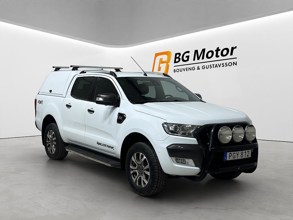 Ford ranger Wildtrak 3.2 TDCi 200HK 4x4 Aut Drag/Backkamera/Elstol