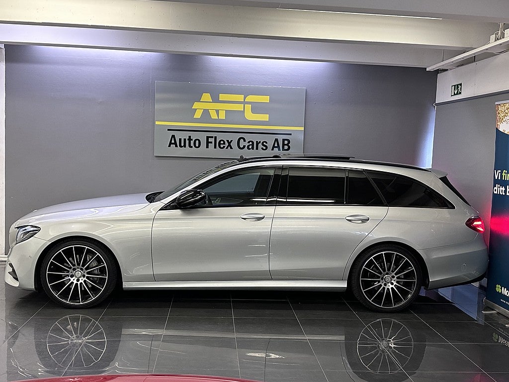 Mercedes-Benz E 250 T 9G-Tronic AMG Line/Wide/Pano/Burmest/Drag/Värmare