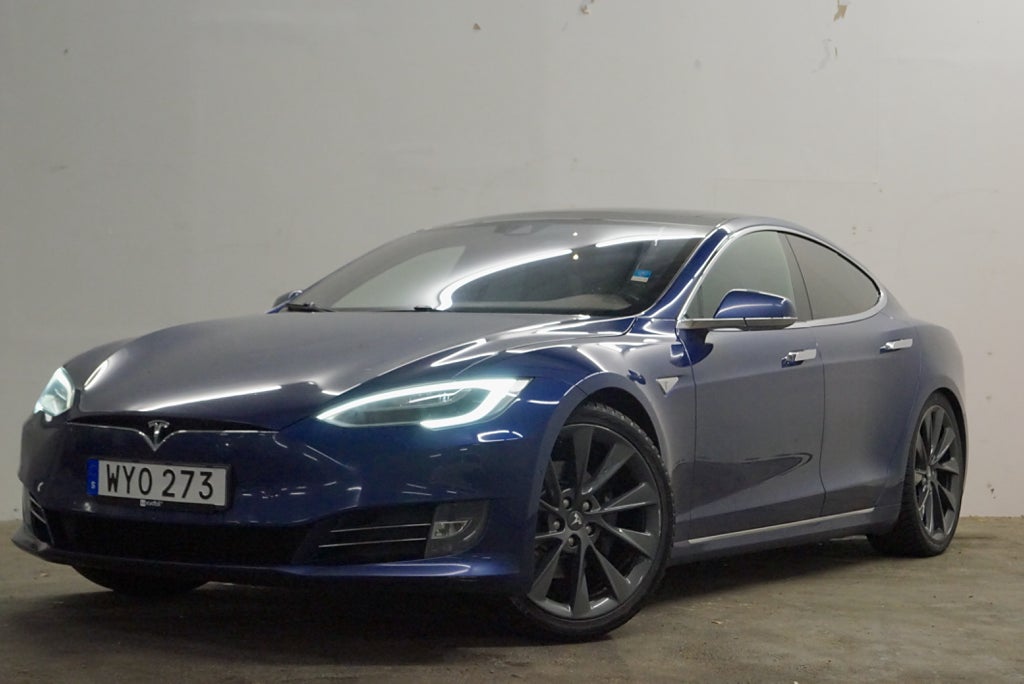 Tesla Model S 90D AWD PANO 423HK LÄDER Luftfjädring Autopilot