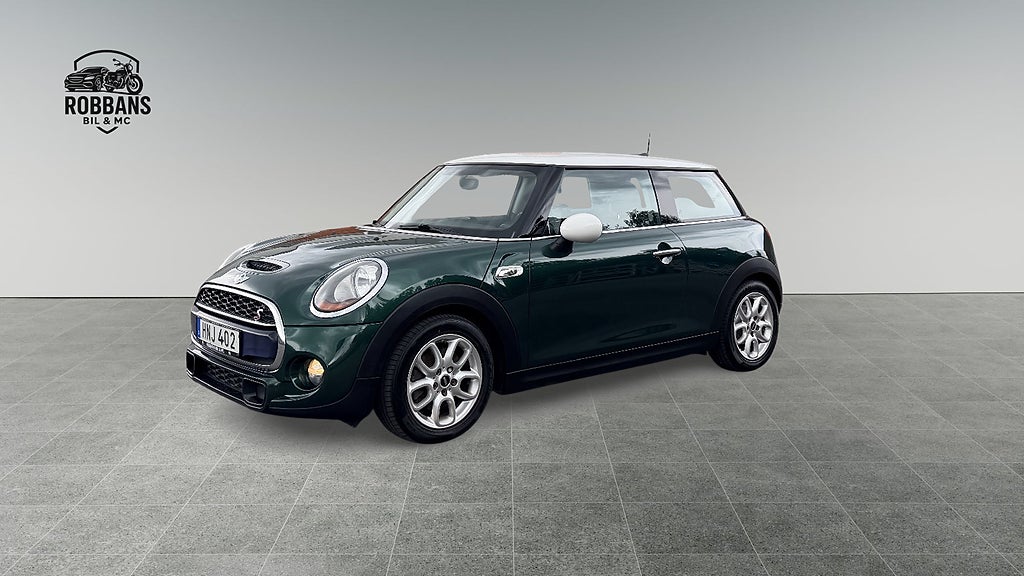 MINI Cooper S 3-dörrars 192hk Auto Nav Bluetooth Skinn P-sensor