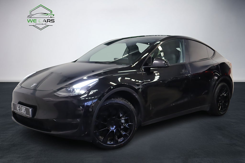 Tesla Model Y Long Range AWD 360 Kamera AutoPilot Dragkrok Pano 514hk