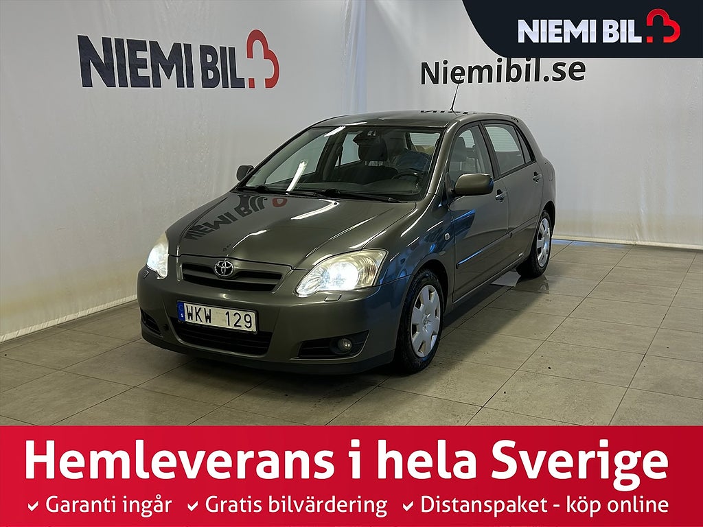 Toyota Corolla 5-dörrars 1.6 VVT-i 4 S&V-däck/Motorvärmare