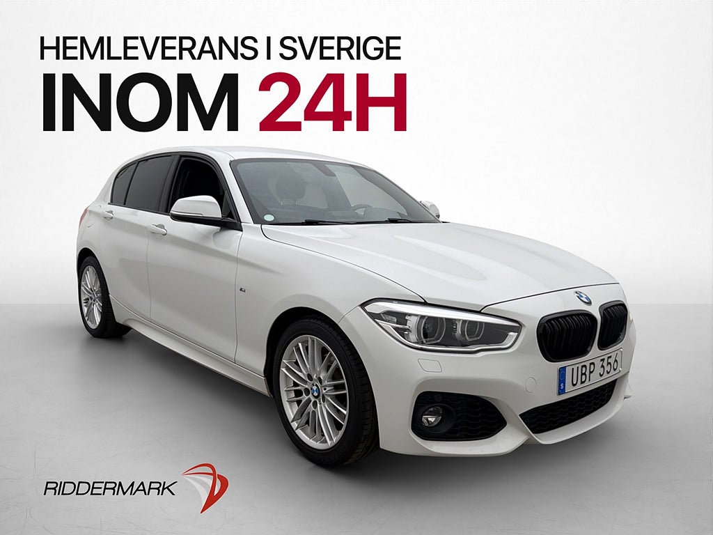 BMW 118I 136hk M-Sport Skinn Sensorer 2 Brukare 0,58l/mil