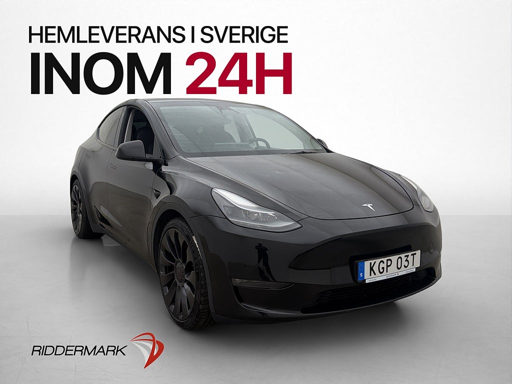 Tesla Model Y Performance AWD Dragkrok AP Pano En-Brukare