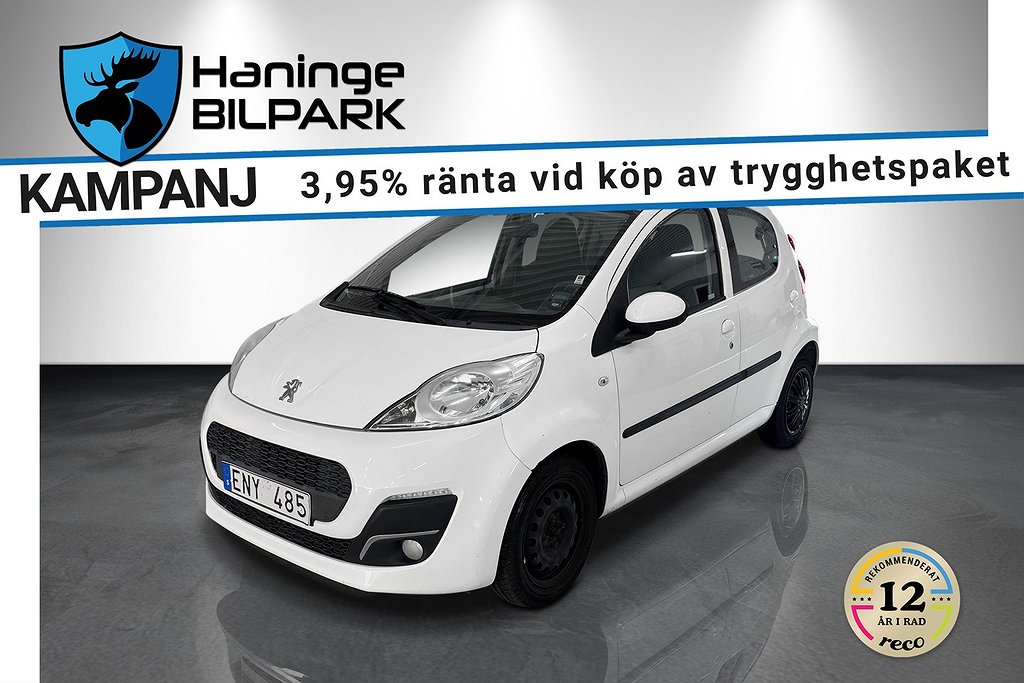 Peugeot 107 5-dörrar 1.0 2-Tronic/KAMKEDJA/SUPERDEAL 3,95%