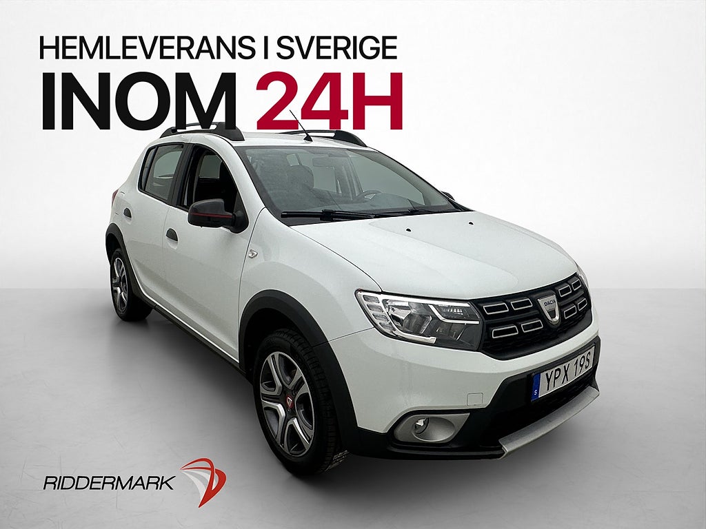 Dacia Sandero Stepway 0.9 Sensorer Navi Bluetooth Fart