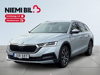 Skoda Octavia Scout 2.0 TDI MOMS/Rattvärme/Backkamera/Adaptiv Fart/Drag/SoV – bild 1