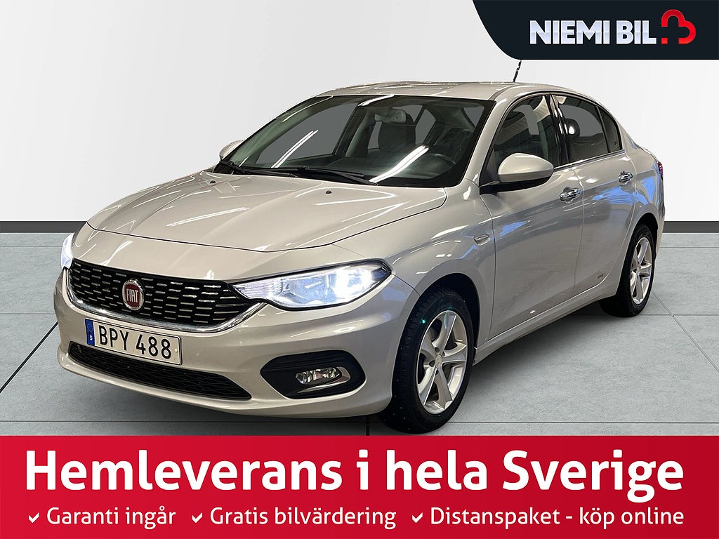 Fiat Tipo Sedan 1.6 MoK-Värm/SoV-Däck/P-Sens/Kedja