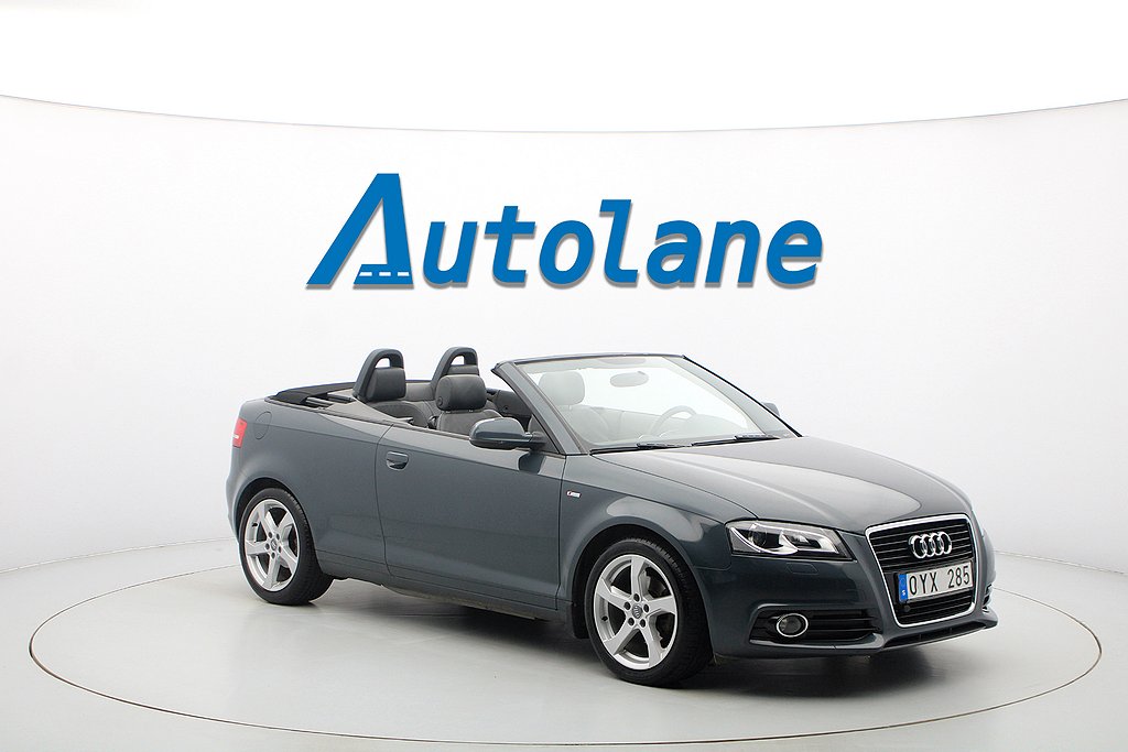 Audi A3 Cabriolet 1.8 TFSI S Line, 160hk