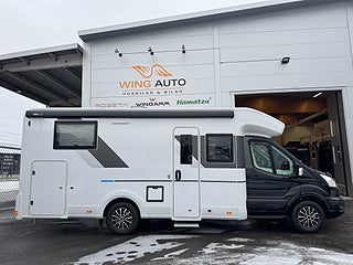 Husbil-halvintegrerad Sun Living S72DC AUT Queen! Clesana & Hydr stödben! 1 av 22