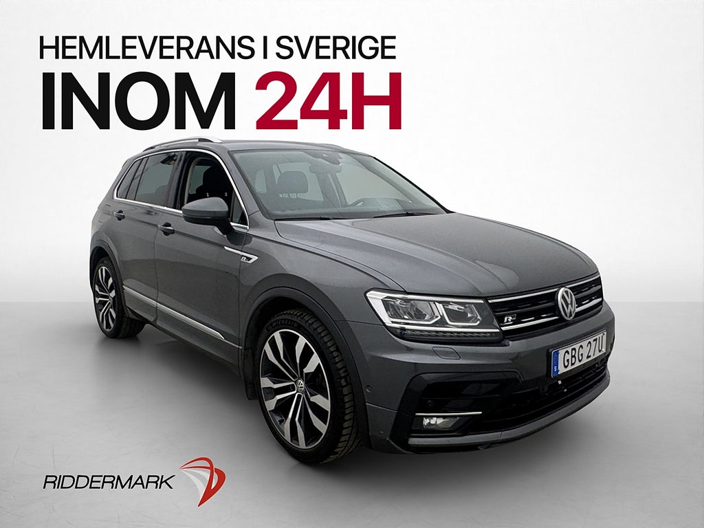 Volkswagen Tiguan 2.0 TSI 4M R-Line Kamera  P-Värm Drag Moms