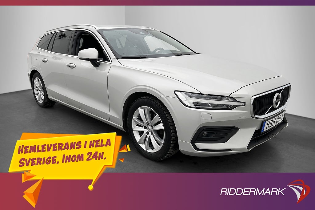 Volvo V60 D4 190hk Momentum VOC Värmare Drag BLIS Kamera