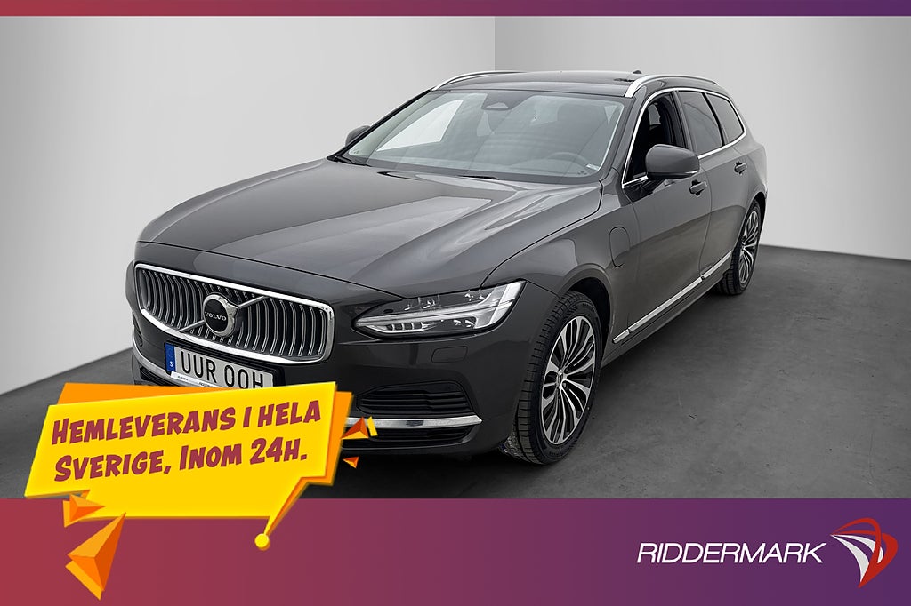 Volvo V90 Recharge T6 AWD Core Bright VOC Värm Kamera Drag