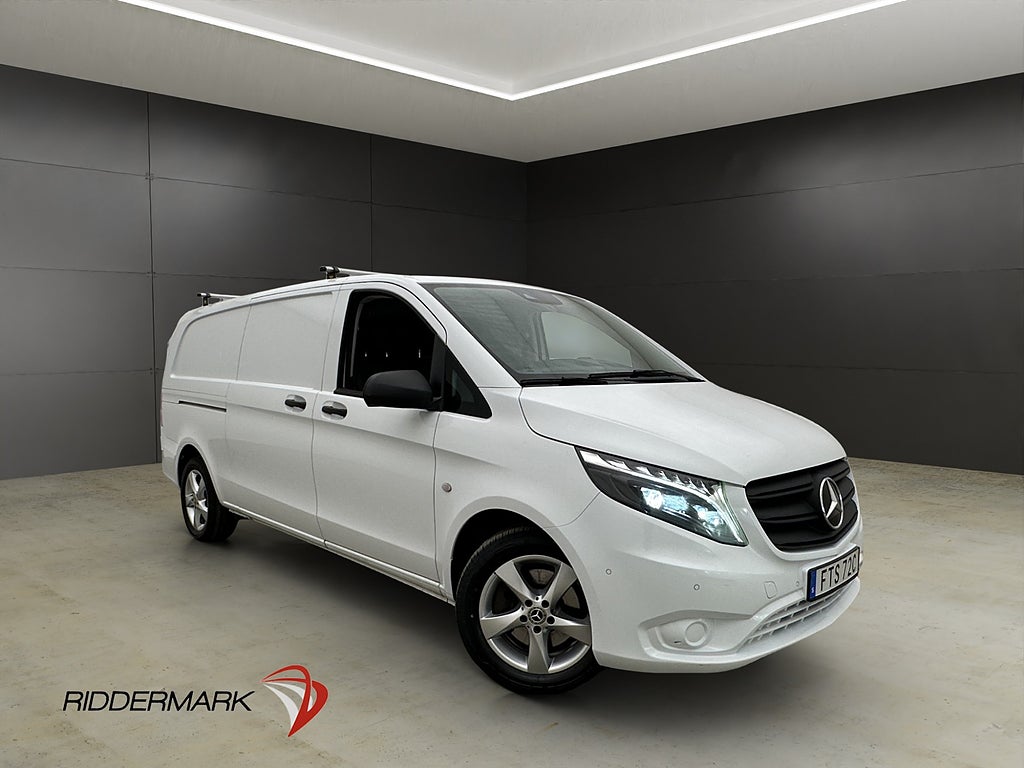 Mercedes-Benz Vito X-Lång 119 Värm Drag B-Kamera Skinn Moms