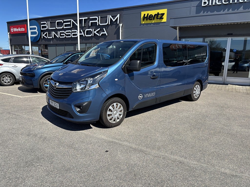 Opel Vivaro Kombi 2.9t 1.6 CDTI B-kamera värmare 9-sitsar