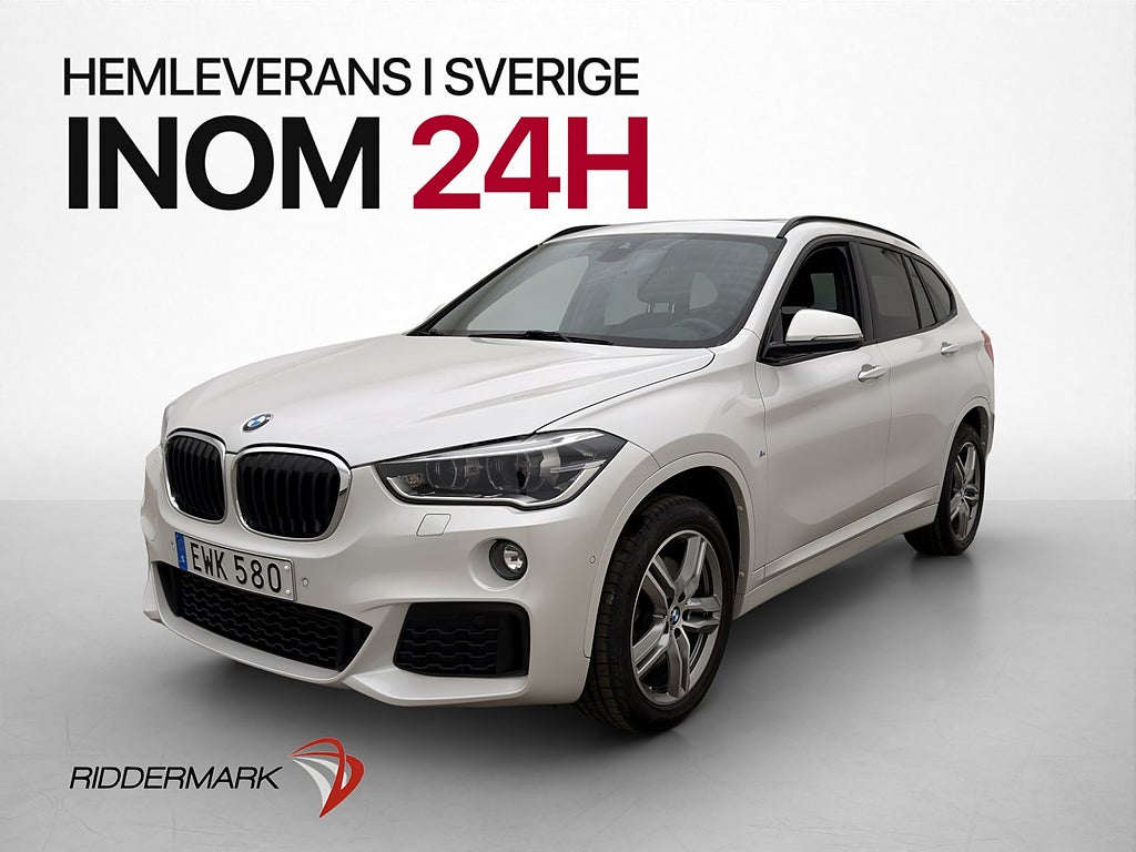 BMW X1 xDrive20d M Sport Pano H/K Kamera HUD Skinn Navi Drag