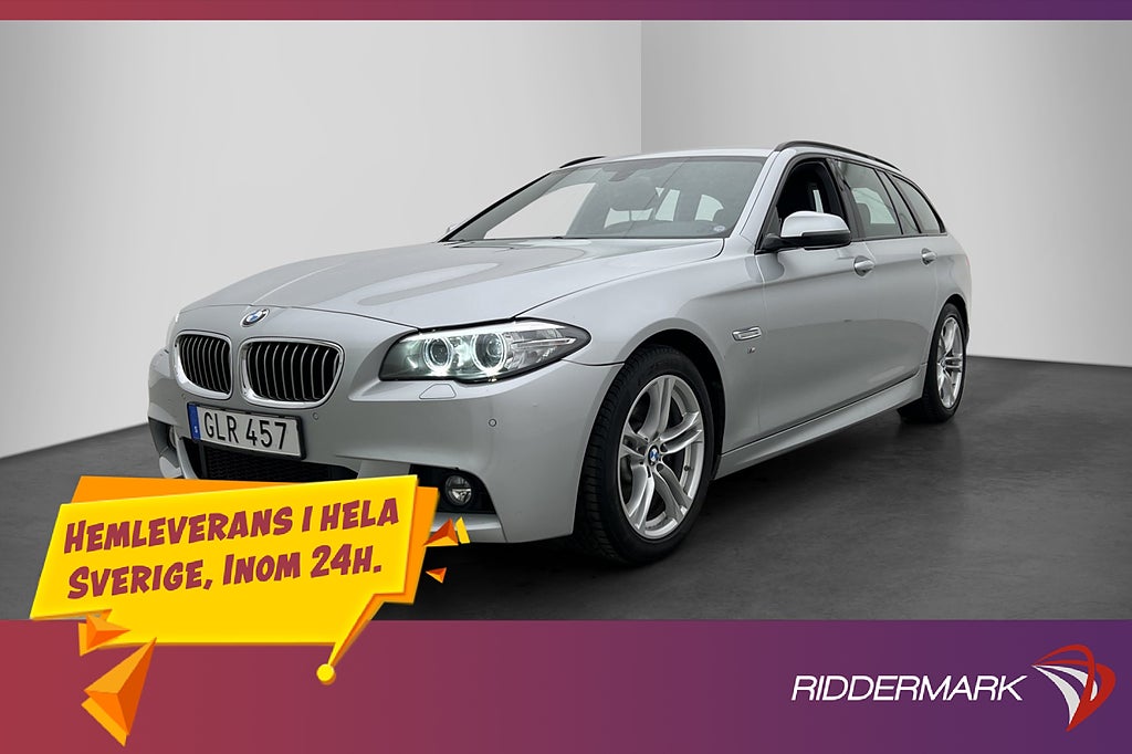 BMW 520 d xDrive Touring M Sport Navi HiFi Skinn Dragkrok