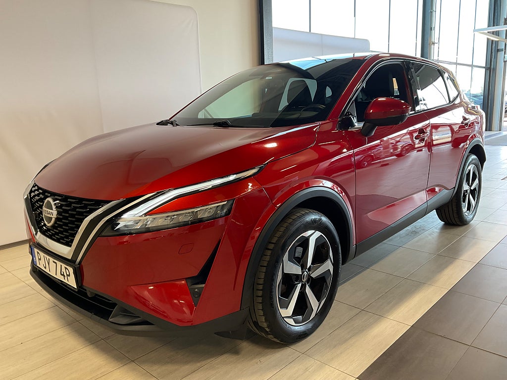Nissan Qashqai 1,3 158hk AUT TEKNA MotorV+kupe ELBAKLUCKA RATTVÄRME