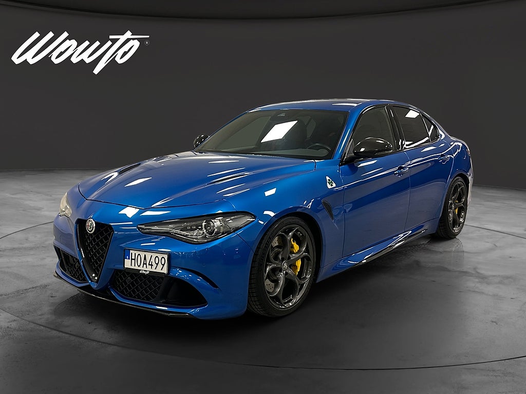 Alfa Romeo Giulia Quadrifoglio V6 510HK /H/K /Svensksåld