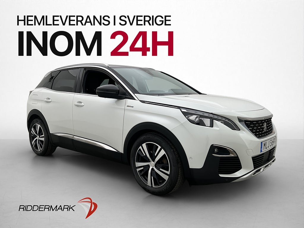 Peugeot 3008 1.6 GT-Line CarPlay En-Brukare Kamrem-Bytt