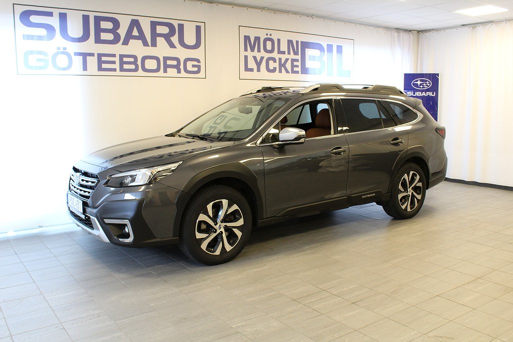 Subaru Outback 2.5i AutTouring Brunt Nappaläder X-fuel 