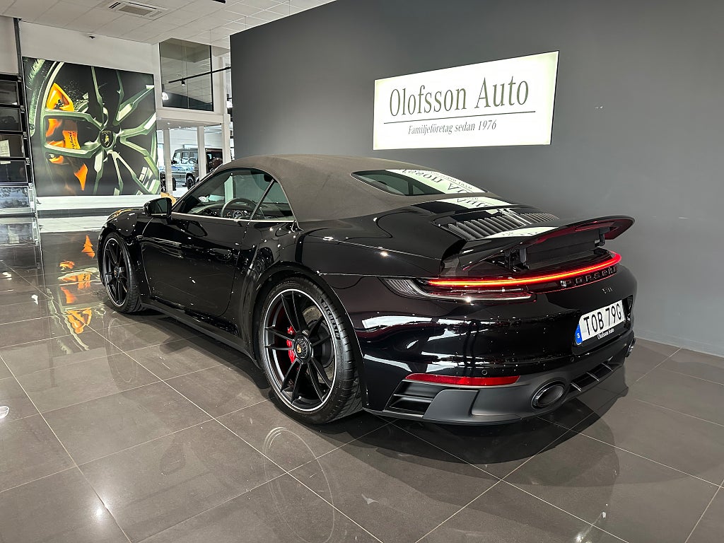 Porsche 911 992 Carrera 4 GTS Cabriolet PDK SportChrono Bose - bild 6
