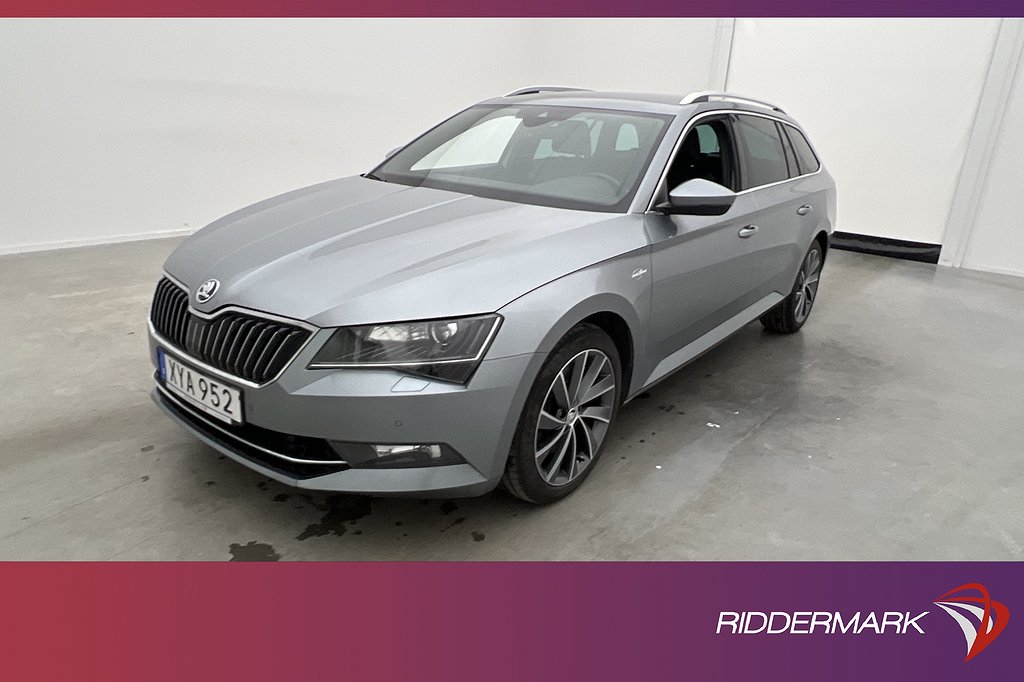 Skoda Superb 2.0 TSI 4x4 280hk L&K Canton P-Värm Kamera Drag