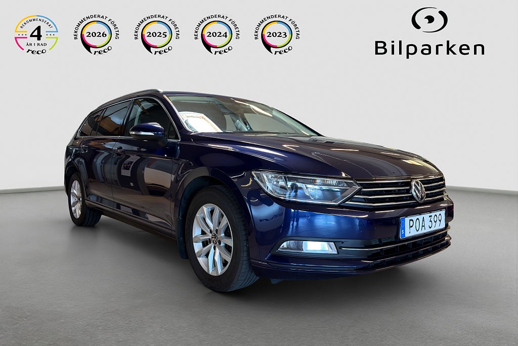 Volkswagen Passat 1.4 TSI | Cockpit | Kamera | Dragkrok | CarPlay | 150hk