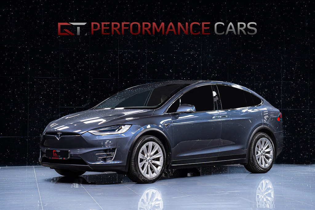 Tesla Model X Long Range MOMS Full Self Driving CCS Dragkrok