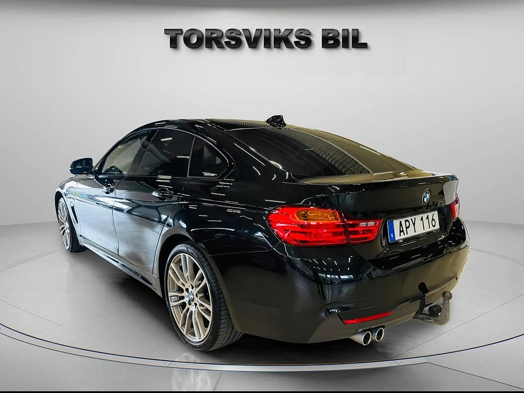 BMW 420D xDrive Gran coupe M-sport Taklucka H/K Skinn - miniatyr 3