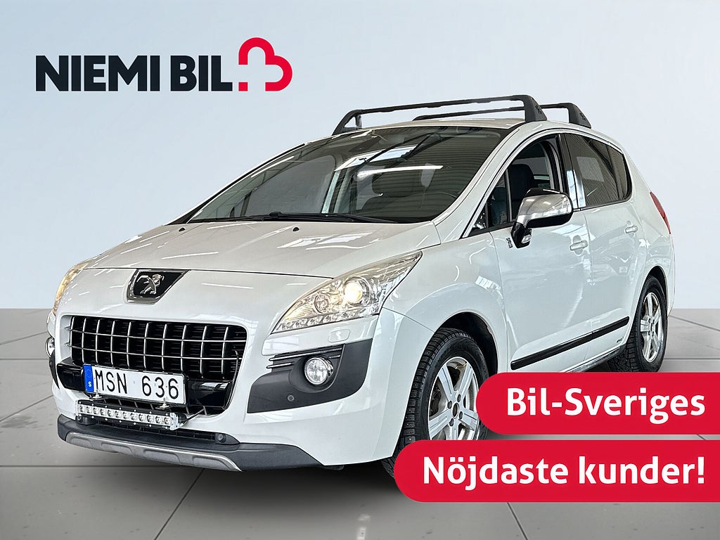 Peugeot 3008 2.0 Hybrid4 EGS S&V-hjul/Drag/Ledramp/Farthållare