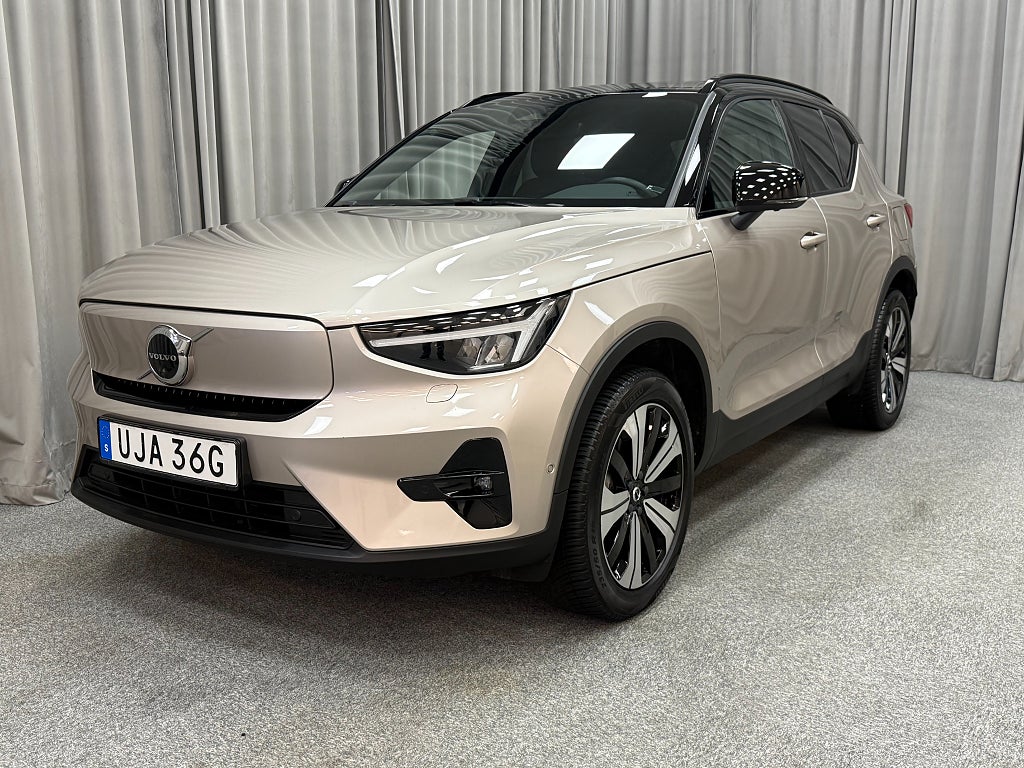 Volvo XC40 Recharge Ultimate Fullutrustad Leasbar/Drag/Panorama