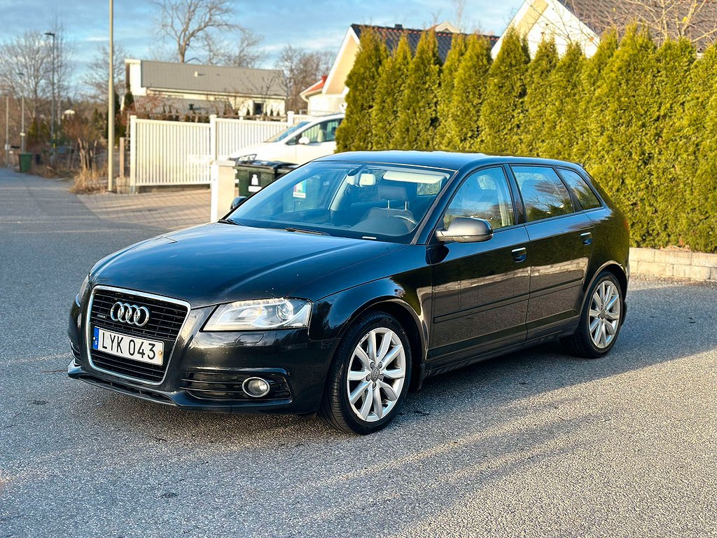 Audi A3 Sportback 2.0 TDI quattro S-Line, Sport, 140hk, 2012