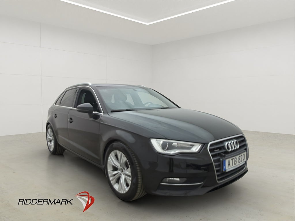 Audi A3 2.0 TDI S Tronic 184hk Quattro Ambition B&O Drag