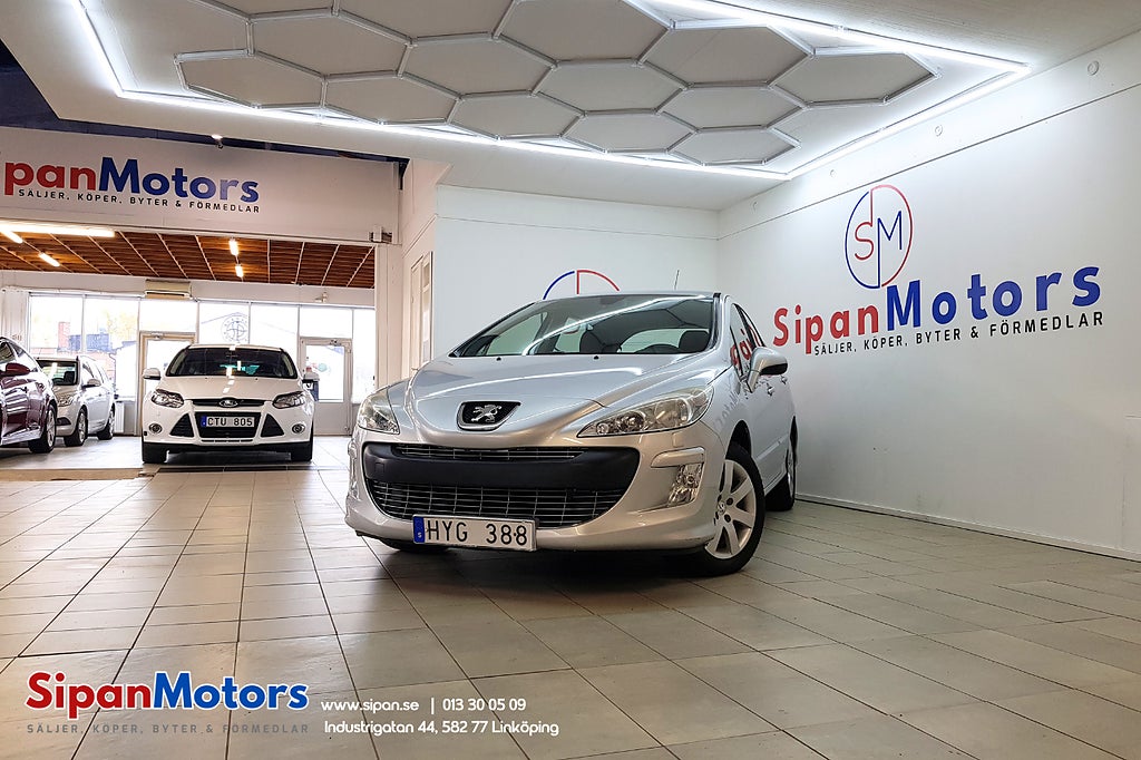 Peugeot 308 5-dörrar 1.6 THP / Ny Besiktad / Rostfri