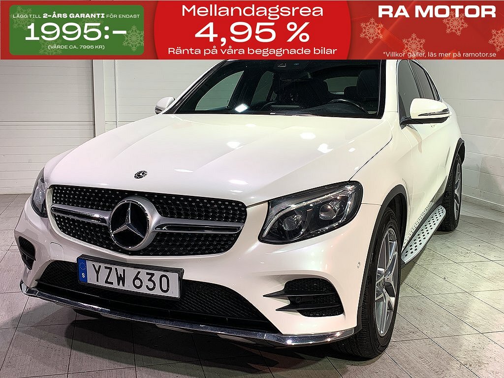 Mercedes-Benz GLC 220 d Coupé 4MATIC | AMG | Designo | Läder 2018